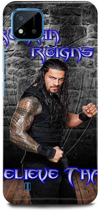 MP ARIES MOBILE COVER Back Cover for Realme C20, RMX3063, ROMAN REIGNS WWE BODYBUILDER MOTIVATION WORKOUT WRISTLEMANIA  (Multicolor, Hard Case, Pack of: 1)