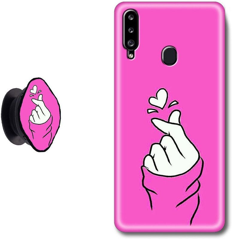 My Swag Back Cover for Samsung Galaxy M40  (Pink, Cases with Holder, Pack of: 2)