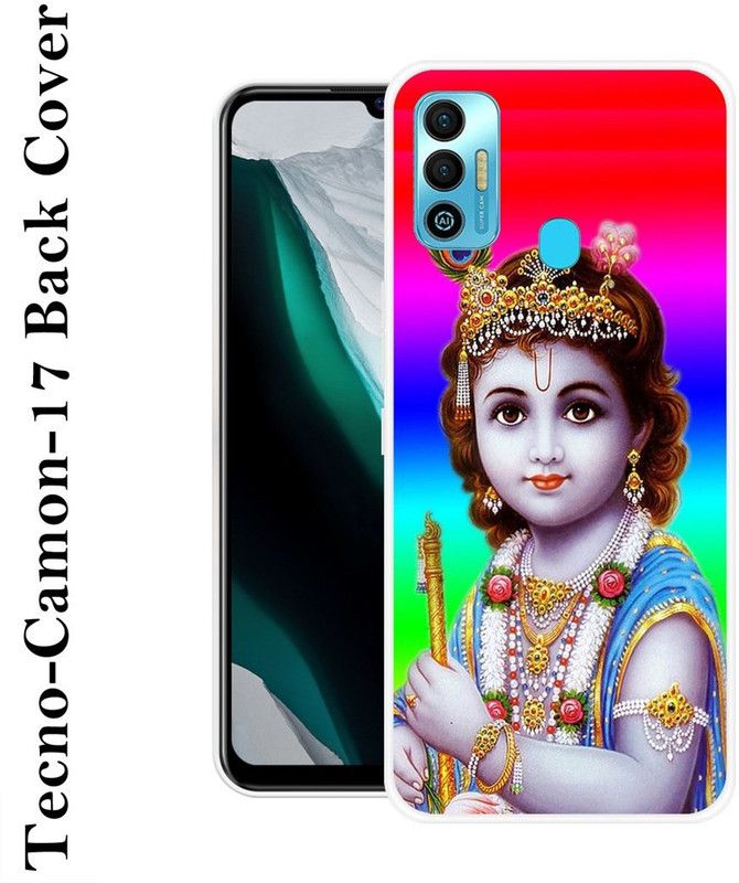 PALWALE BALAJI Back Cover for Tecno Camon 17  (Multicolor, Grip Case, Silicon)