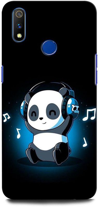 INTELLIZE Back Cover for Realme 3  (Blue, Hard Case, Pack of: 1)