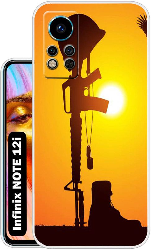 Case Club Back Cover for Infinix NOTE 12i  (Multicolor, Grip Case, Silicon, Pack of: 1)