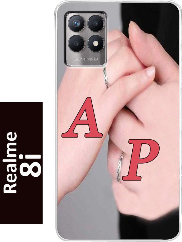 aemcesh Back Cover for Realme 8i  (Multicolor, Grip Case, Silicon, Pack of: 1)