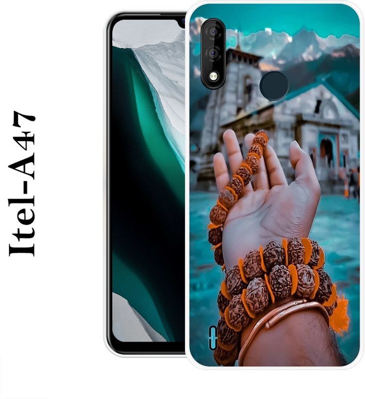 REALKING Back Cover for Itel A47  (Multicolor, Silicon)
