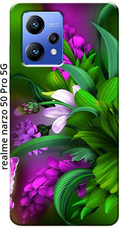 stroxy Back Cover for Realme Narzo 50 Pro 5G, Narzo 50 Pro 2600  (Multicolor, Grip Case, Silicon, Pack of: 1)