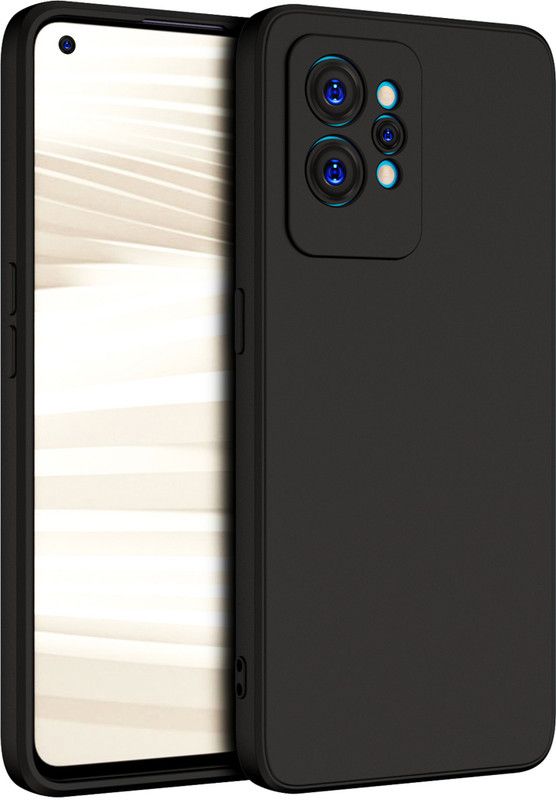 Kapa Back Cover for Realme GT 2 Pro  (Black, Shock Proof, Pack of: 1)