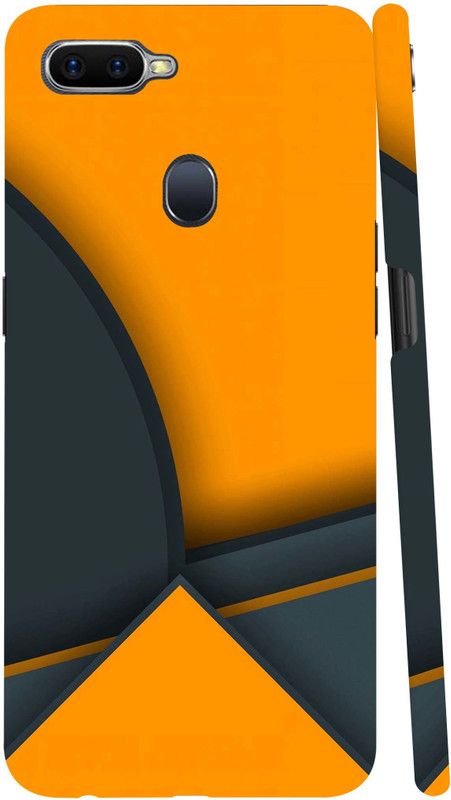 GS PANDA COLLECTIONS Back Cover for OPPO A11K  (Blue, Orange, Pack of: 1)