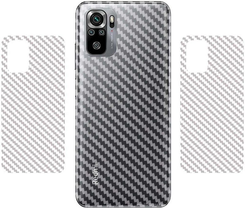 SCREENIX MI REDMI NOTE 11 SE || 3D CARBON FIBER ULTRA-THIN BACK LAMINATION || Mobile Skin  (TRANSPARENT)