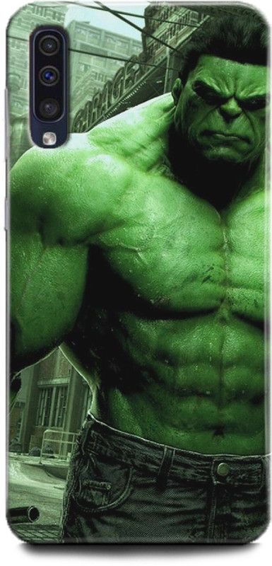 INDICRAFT Back Cover for Samsung Galaxy A50s, hulk, Printed  (Multicolor, Shock Proof, Pack of: 1)