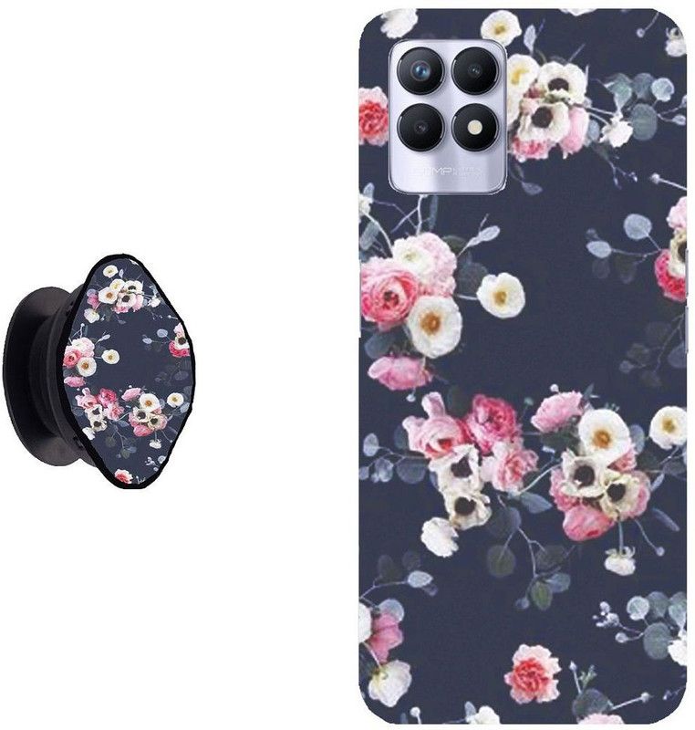 SPBR Back Cover for Realme 8i, Realme Narzo 50  (Multicolor, Cases with Holder)