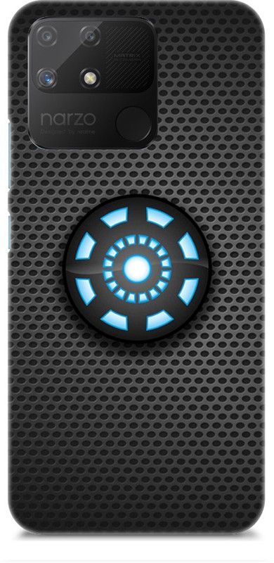 Mast Kalandar Back Cover for realme Narzo 50A  (Black, Hard Case, Pack of: 1)