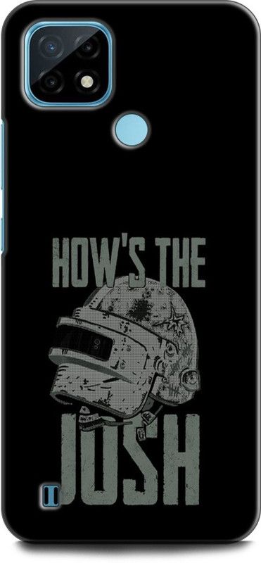 WallCraft Back Cover for Realme C21, RMX3201 HOWS THE JOSH, MOTIVATIONAL, QUOTES, POSITIVE  (Multicolor, Dual Protection, Pack of: 1)