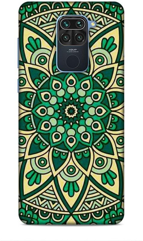 CRAFTARA Back Cover for Xiaomi Redmi Note 9  (Beige, Green)