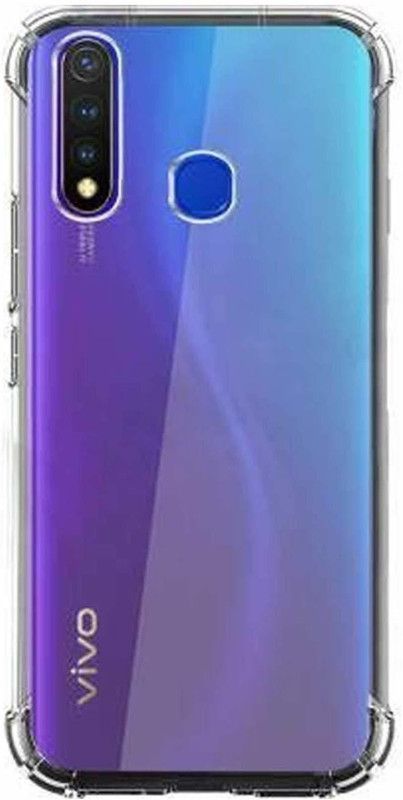 S-Softline Bumper Case for Vivo U20  (Transparent, Grip Case)