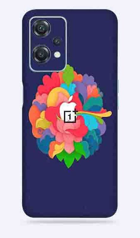 WeCre8 Skin's Oneplus Nord CE2 Lite 5G Mobile Skin  (Colorful Apple Logo Multicolor Mobile Skin With Cleaning Wipes)