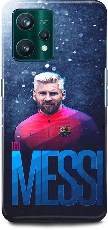 play fast Back Cover for Realme 9 Pro Plus 5G LIONEL, MESSI, FOOTBALL, PLAYER  (Blue, Hard Case, Pack of: 1)