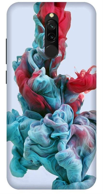 SSMORYA Back Cover for Mi Redmi 8 Colores Printed Back Cover  (Multicolor, Waterproof, Pack of: 1)