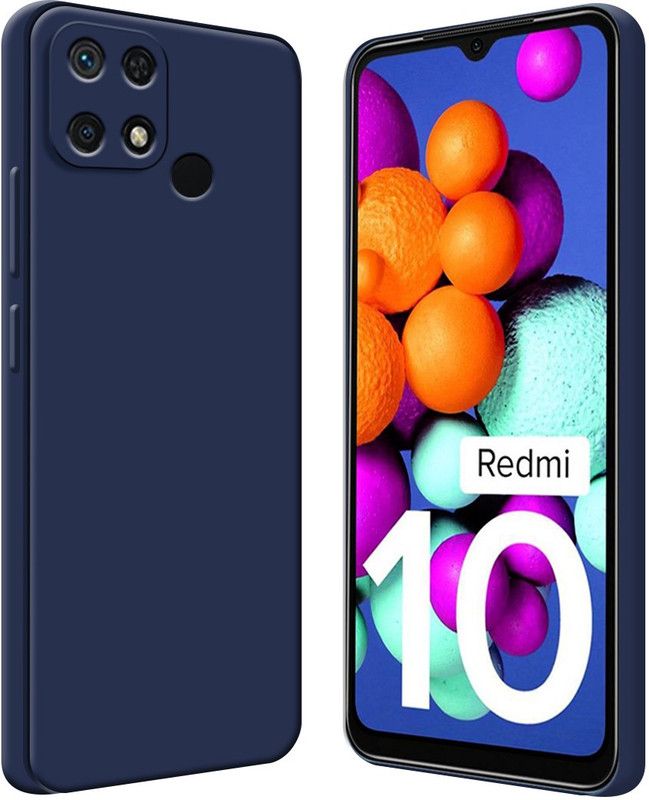 Flipkart SmartBuy Back Cover for Mi Redmi 10  (Blue, Pack of: 1)