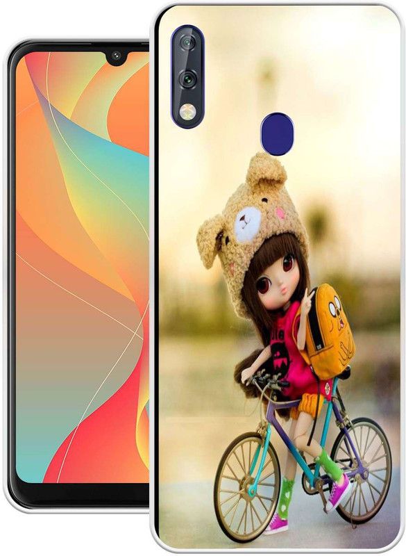 PictoWorld Back Cover for Lava Z66  (Multicolor, Grip Case, Silicon)