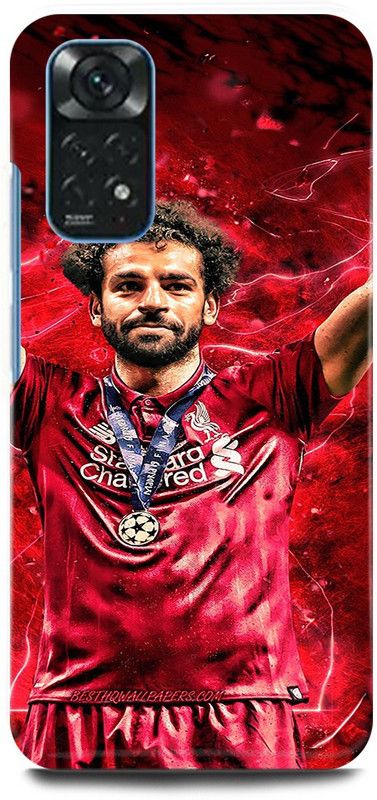 play fast Back Cover for POCO M4 Pro MOHAMMED, SALAH, FOOTBALLER, LIVERPOOL  (Red, Hard Case, Pack of: 1)