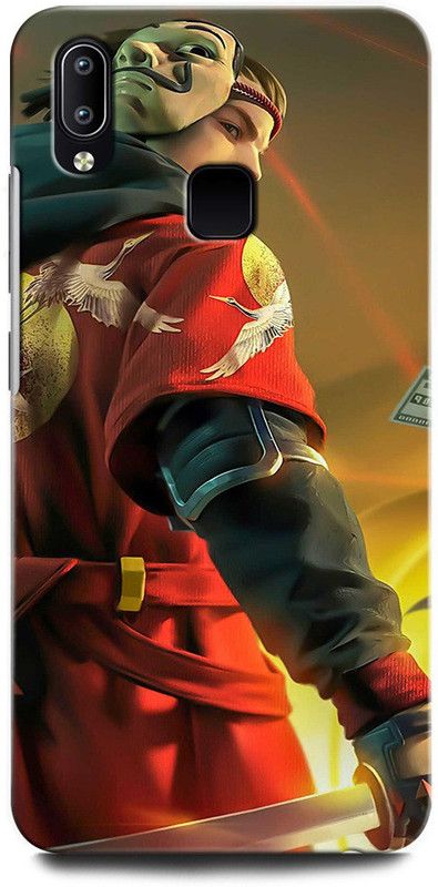 GRAFIQE Back Cover for Vivo Y91 1811/PD1818BF_EX FREEFIRE, JUEGO, GUN, METAL, FIRE, BACKGROUND, GAME  (Multicolor, Shock Proof, Pack of: 1)