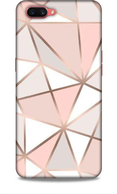Printabulous Back Cover for Oppo A3s  (Pink, White)