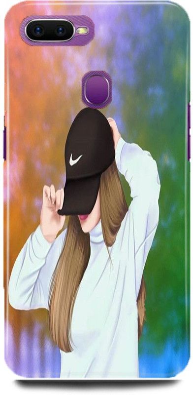 MP ARIES MOBILE COVER Back Cover for OPPO A7, CPH1901,girl,cute,girl,Love,Couple,valentine,lovers,girls,back,cover,  (Multicolor, Hard Case, Pack of: 1)