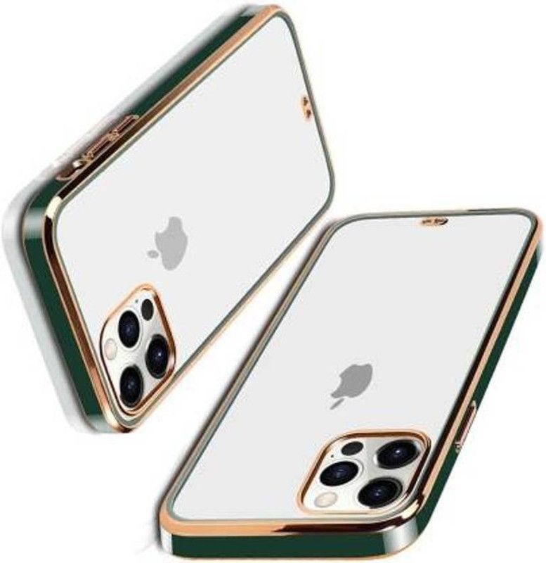 LENIENT Back Cover for Apple iPhone 11 Pro Max  (Green, Camera Bump Protector, Silicon, Pack of: 1)
