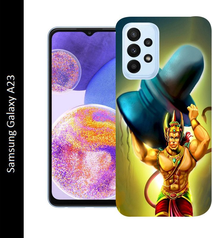 Anami Back Cover for Samsung Galaxy A23 4G  (Multicolor, Grip Case, Silicon, Pack of: 1)