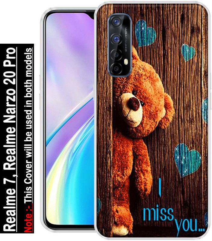 Sswastik Back Cover for Realme Narzo 20 Pro, Realme 7  (Multicolor, Grip Case, Silicon)