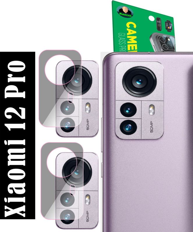 KANCHA Back Camera Lens Glass Protector for Xiaomi 12 Pro  (Pack of: 2)