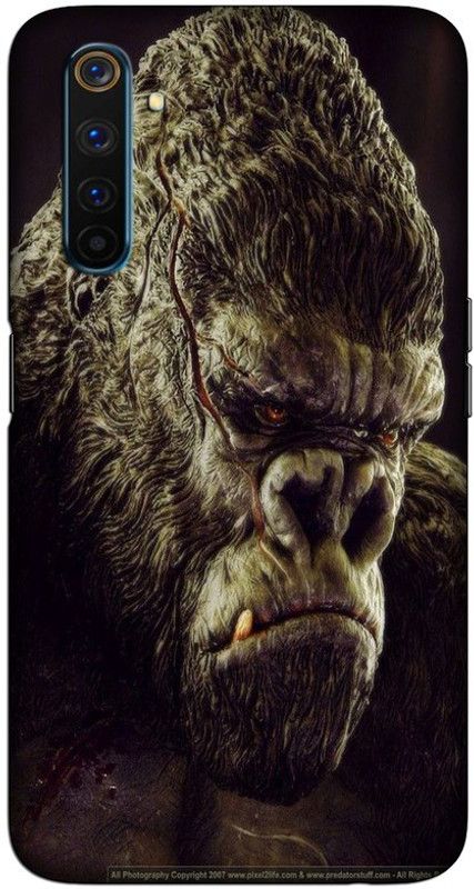 CROKIAN Back Cover for Realme 6 Pro King kong Back Cover  (Multicolor, Hard Case, Pack of: 1)