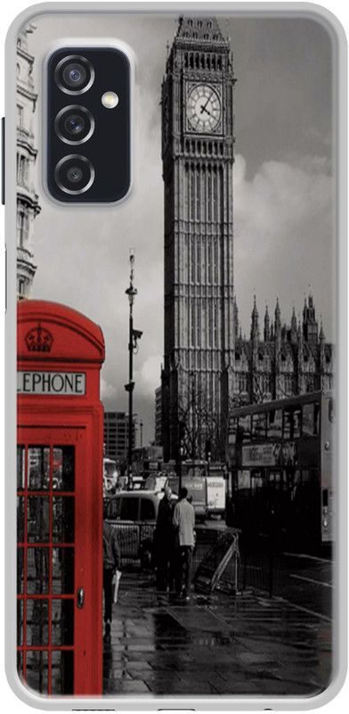 Casotec Back Cover for Samsung Galaxy M52 5G Soft Silicon Printed Cover  (Multicolor, Flexible, Silicon, Pack of: 1)