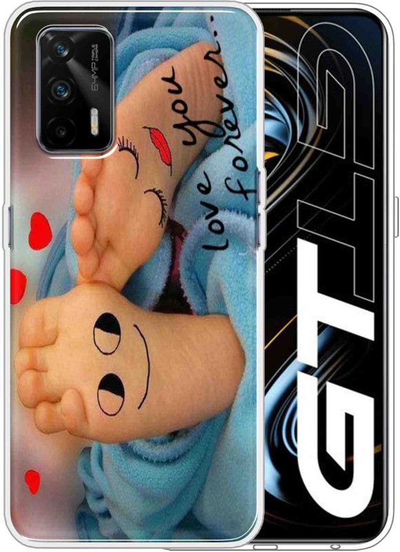 Vascase Back Cover for Realme GT 5G  (Multicolor, Dual Protection, Silicon)