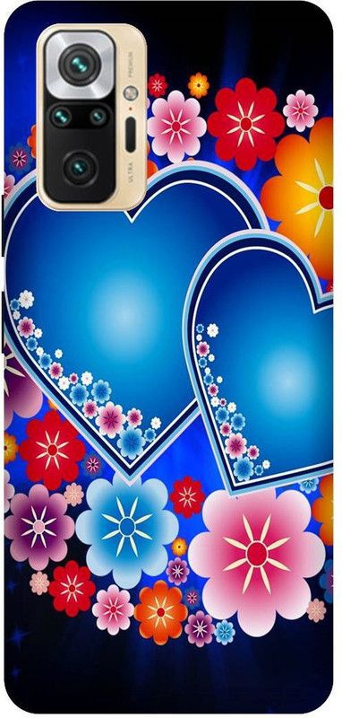 KARJUN Back Cover for Redmi Note 10 Pro, Flower Texture Multicolour Printed Back Cover  (Multicolor, Hard Case, Pack of: 1)