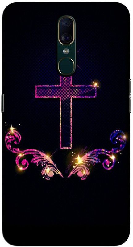 CROKIAN Back Cover for Oppo F11 Sign/Christian Back Cover  (Multicolor, Hard Case, Pack of: 1)