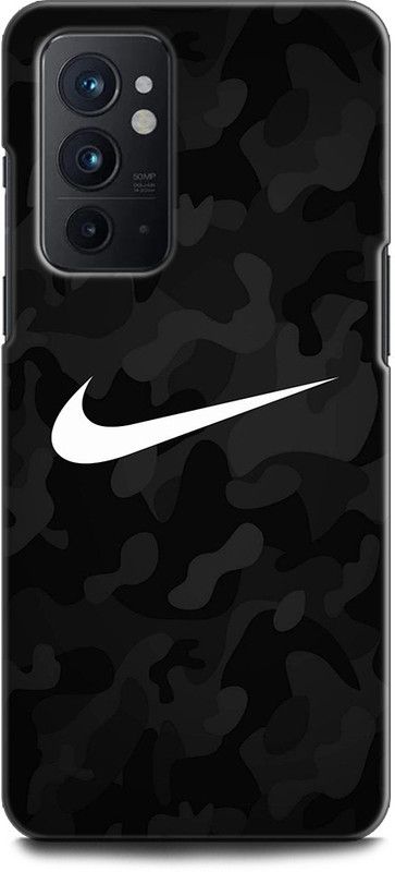 WallCraft Back Cover for OnePlus 9RT 5G NIKE, NIKE LOGO, BLACK, ARMY, EMBOLEM  (Multicolor, Dual Protection, Pack of: 1)