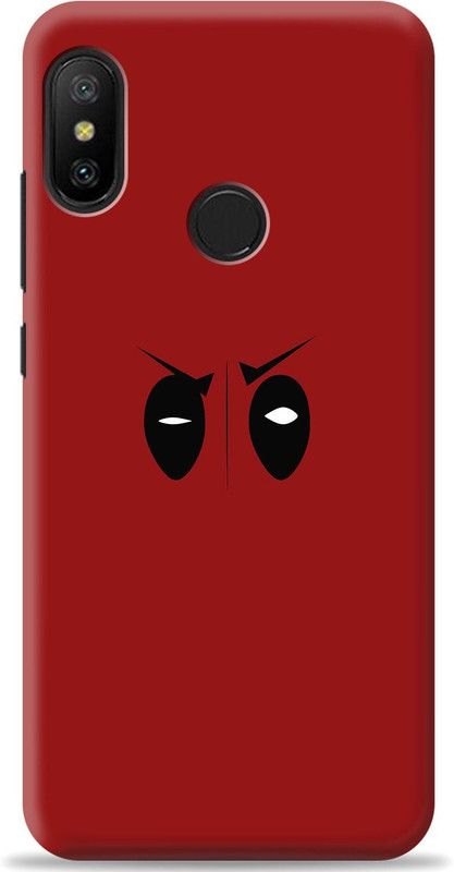 Loffar Back Cover for Mi Redmi 6 pro  (Red, Shock Proof, Pack of: 1)