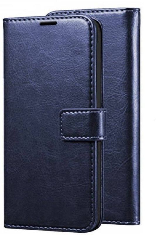 Lilliput Flip Cover for VIVO V17 PRO  (Blue, Dual Protection, Pack of: 1)