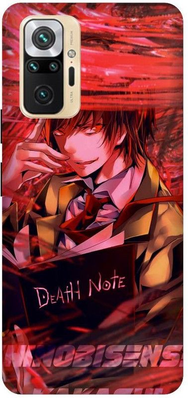 GRAFIQE Back Cover for REDMI Note 10 Pro M2101K6P DEATH NOTE, COMIC, DEATH STAR, ANIME, SKULL  (Multicolor, Shock Proof, Pack of: 1)