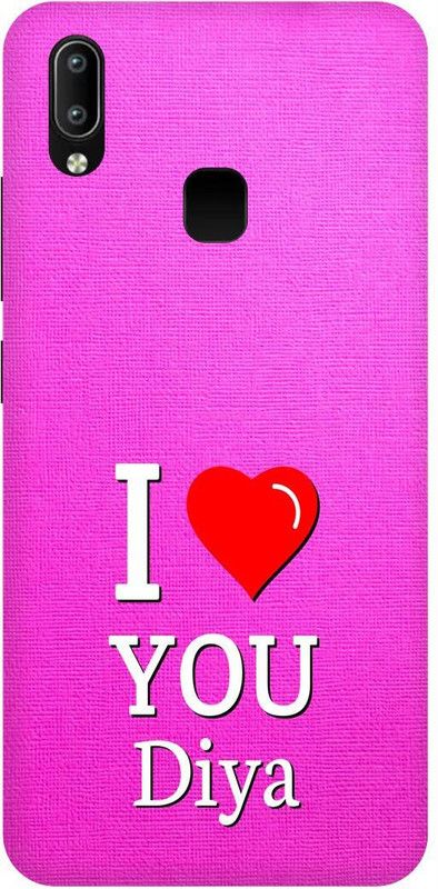 Zaplab Back Cover for Vivo Y91, Vivo 1811 I Love You Diya Printed Back Cover  (Multicolor, Hard Case, Pack of: 1)