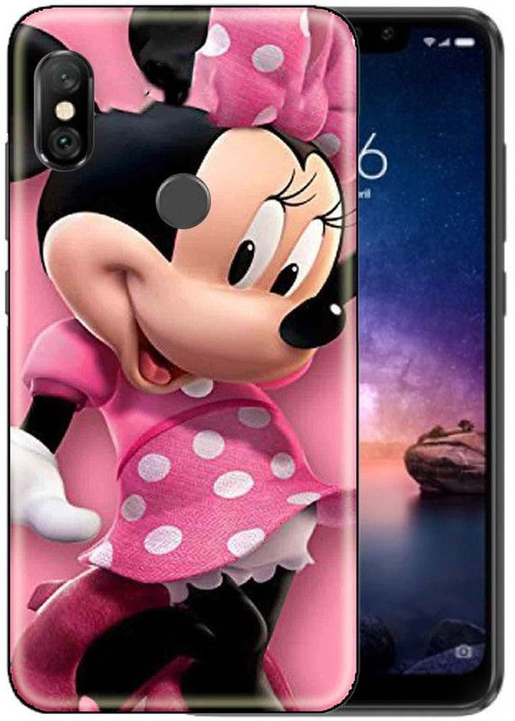 ONLITE Back Cover for Mi Redmi Note 6 Pro  (Multicolor, Grip Case, Silicon, Pack of: 1)