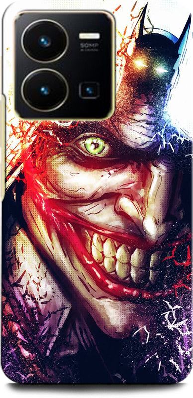 ORBIQE Back Cover for Vivo Y22s JOKER, BATMAN, HEALTH LEDGER JOKER, DARK KNIGHT, WHY SO SERIOUS  (Multicolor, Hard Case, Pack of: 1)
