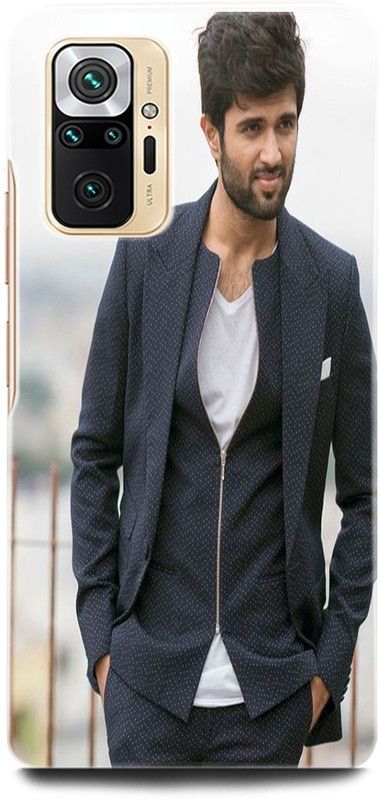 GRAFIQE Back Cover for REDMI Note 10S ARJUN REDDY, KABIR SINGH, SOUTH STAR, VIJAY DEVERKONDA, SOUTH  (Multicolor, Shock Proof, Pack of: 1)