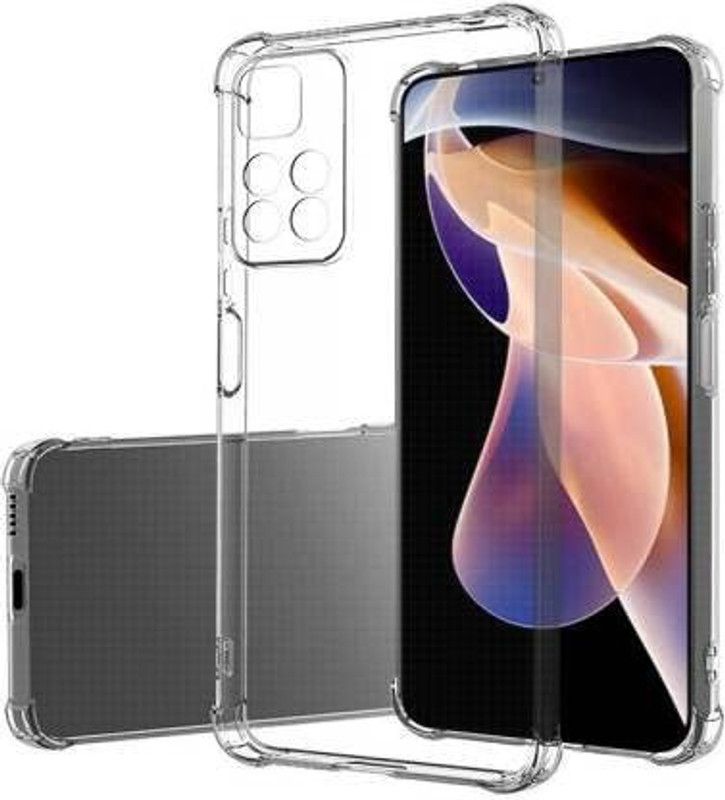 INFINITYWORLD Back Cover for Mi 11i 5G,Mi 11i Hypercharge 5G,Xiaomi 11i 5G  (Transparent, Silicon, Pack of: 1)