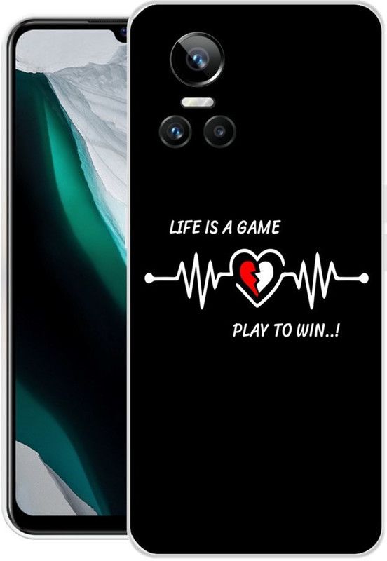 REALKING Back Cover for Realme GT Neo 3  (Multicolor, Grip Case, Silicon)