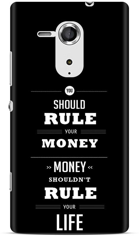 Sankee Back Cover for Sony Xperia SP  (White, Hard Case)