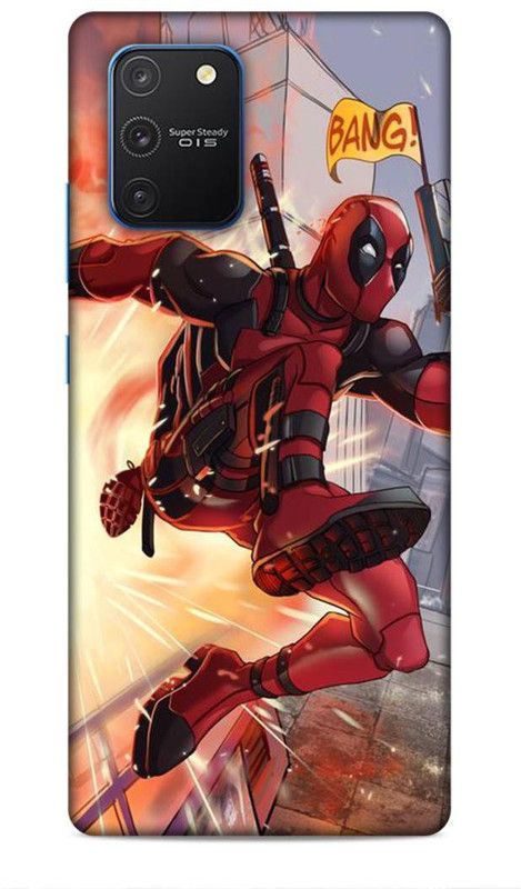 MAPPLE Back Cover for Samsung Galaxy S10 Lite (Designer / Deadpool / Marvel / Superhero)  (Multicolor, Hard Case, Pack of: 1)