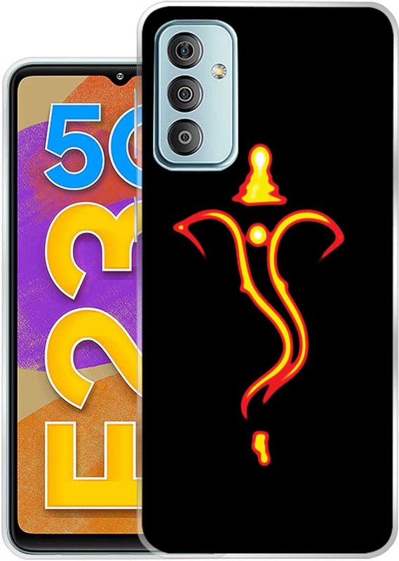 Vascase Back Cover for Samsung Galaxy F23  (Black, Orange, Silicon, Pack of: 1)