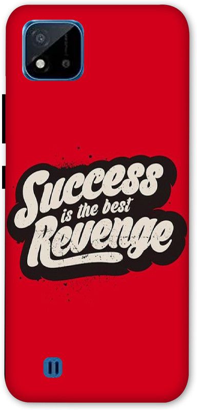 kolli Back Cover for Realme C20  (Red, Hard Case)