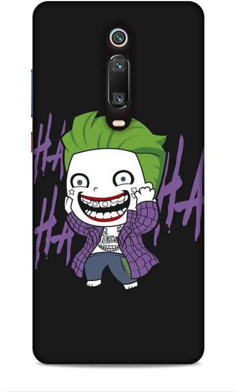 MAPPLE Back Cover for Redmi K20 Pro (Joker / Printed / Designer)  (Black, Hard Case, Pack of: 1)